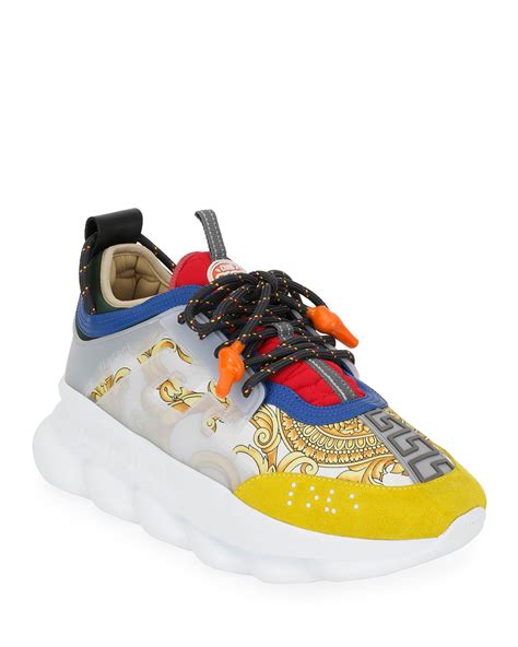 versace chain resction|Versace chain reaction sneakers price.